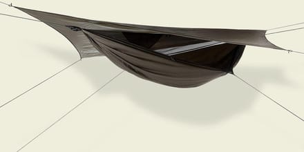 Hennessy Hammock - Explorer Deluxe Zip XL - Hangmat - Bark (Greyish, Brownish Green) - Polyester - Ritssluiting