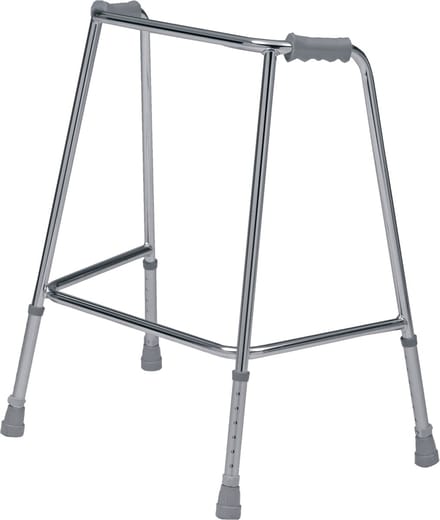 Looprek - heavy duty - verstelbaar 73-80cm -max gebruikers gewicht 318 kg - Aluminium