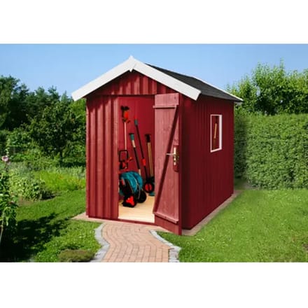 Weka Tuinhuis 348 - Rood - 220x162cm