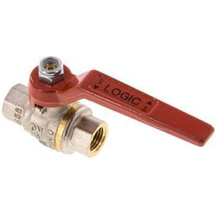 Rp 1/4 inch Siliconenvrij 2-Weg Messing Kogelkraan - BL2BN-M-FS-014