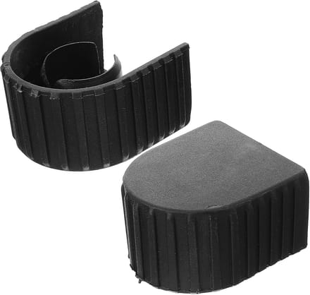 Ladder Eindkappen - Ladder Accessoires - Veiligheid Stabiliteit - Verdikte Constructie - 5 x 4.3 x 2.9 cm - Zwart