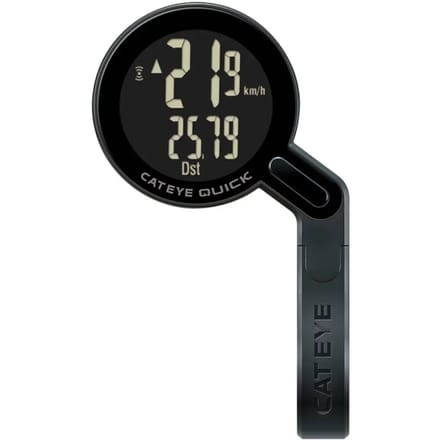 CatEye Quick CC-RS100W Fietscomputer - Draadloos - Zwart