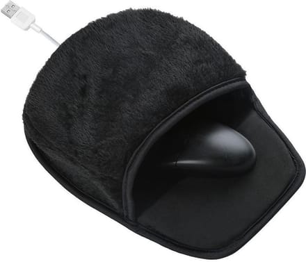 Verwarmde muis - Muismat - Computermuis - Computeraccessoires - Handverwarming - Elektrisch - Bureau accessoires