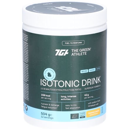 The Green Athlete Isotonic Drink BIO 504 Poeder