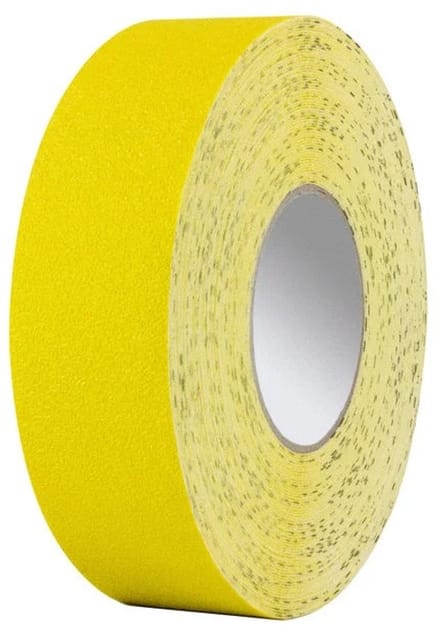 Proline vloermarkering tape vinyl - overrijdbaar - 25 meter x 50 mm - geel