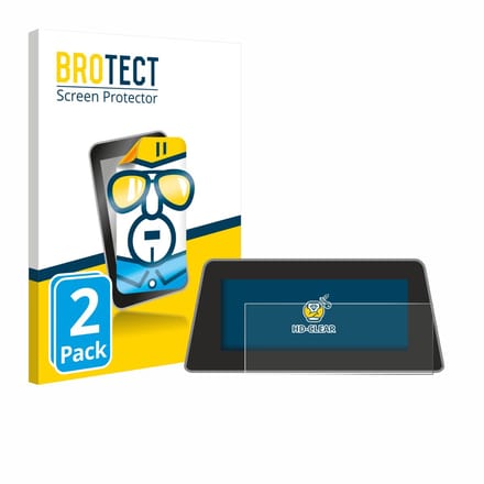 BROTECT - Screenprotector voor BMW 5 G30/G31 Navigation Business 2017-2019 - Folie Beschermfolie transparant 2 Stuks