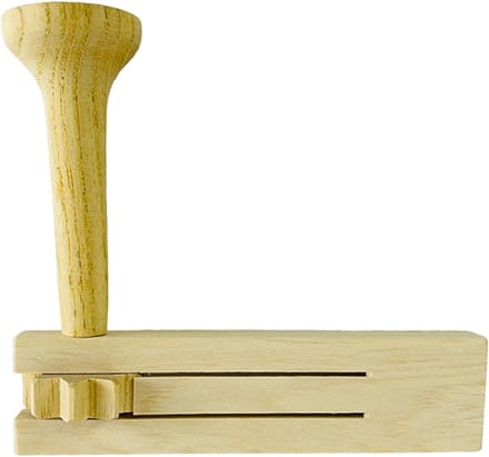 Houten Ratel - Geluidmaker Rammelaar - Muziek Leren - Interactief Educatief - 156 x 155 x 43 cm