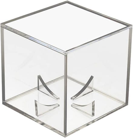 Transparante Acryl Display Box voor Sportballen - UV Bescherming en Stofdicht