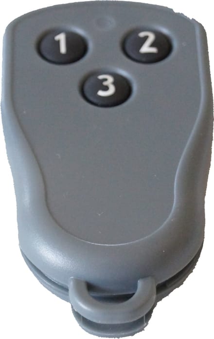 T20 K047187 handzender 3 knop 869,85 MHz Assa Abloy Crawford