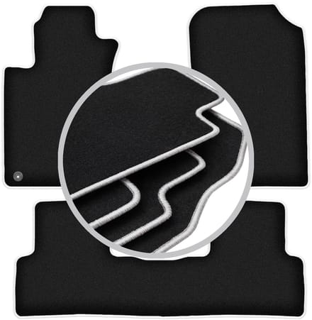 CARLUX-SILVER automatten voor: Honda CR-V III SUV (2006-2012)