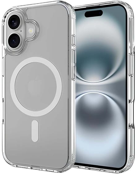 Just in Case hoesje geschikt voor iPhone 17 – Impact Shockproof Case geschikt voor MagSafe – Transparant