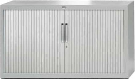 Archiefkast - Claudius PLUS roldeurkast 72,8x120x45cm zwart