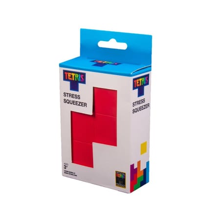 Tetris - Rode Z vorm - anti-stress knijper