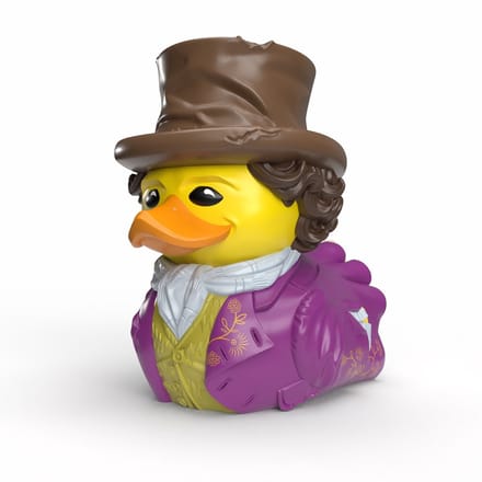 Numskull - Mini TUBBZ Badeend - Wonka - Willy Wonka (Badeen Editie) - 5cm