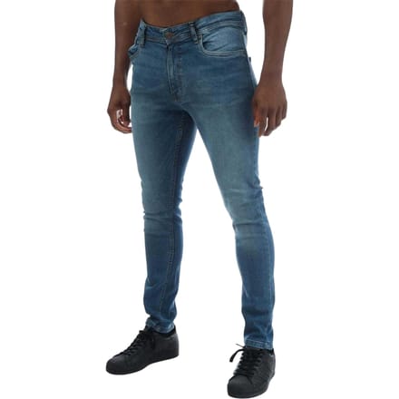 Duck and Cover Heren Doves Slim Jeans (Blauw)