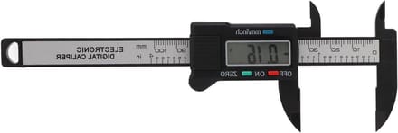 Mini LED Digital Caliper - Portable and Easy To Use - ABS Material - LED Display - Ideal Gift - 0 To 100 Mm Measuring Instrument with Metric Inch Conversion