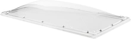 Domelite lichtkoepel enkelwandig - helder 0800 x 1800 mm