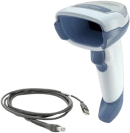 Zebra DS4608-HC, 2D, USB, RS232, kabel (USB), wit