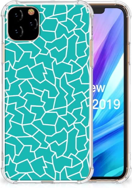 Apple iPhone 11 Pro Max Back Cover Cracks Blue
