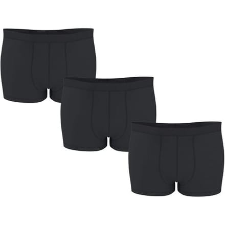 ESMARA MEN Set van 3 heren boxers, plus size (Zwart, XXL)