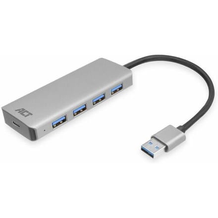 ACT USB-A hub 3.0, 4 poorts USB-A AC6121
