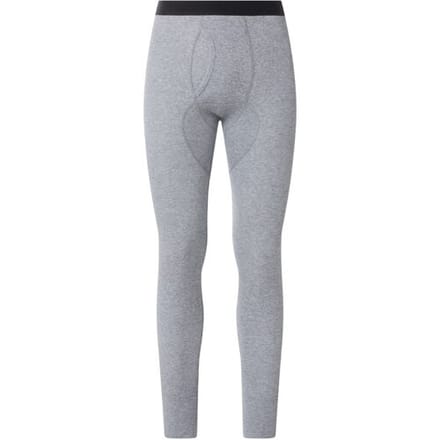 ESMARA MEN Set van 2 lange heren onderbroeken - dubbelrib (Donkergrijs, M)