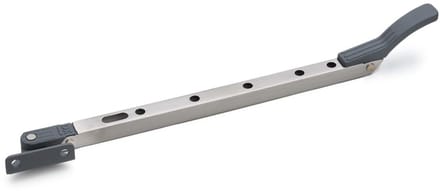 Dulimex Raamuitzetter verstelbaar 30 cm RVS grijs