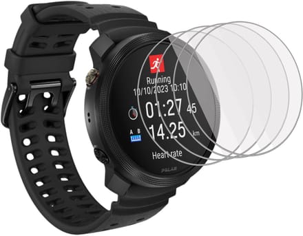 4x Folie Geschikt voor Polar Vantage M3 Screenprotector - Beschermglas Folie