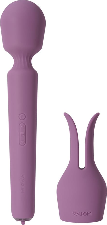Svakom - Emma Neo 2 - Interactieve en krachtige Wand Massager - Paars