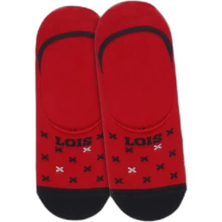 Lois Excess Invisible Sokken Heren Rood