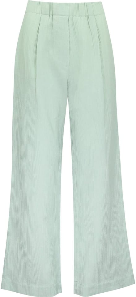 Alysi - lichtgroene pantalon - maat 32 (IT38)