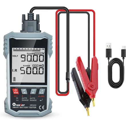3,2-inch display batterij interne weerstand tester batterij spanningsmeetapparaat met IR500