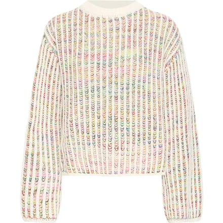 Gebreide pullover met ronde hals model 'ANILA'