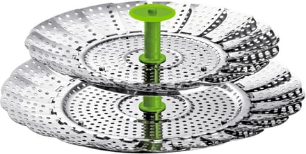 2-in-1 Stoominzet voor Pannen 14-22 cm - Universele Stoommand