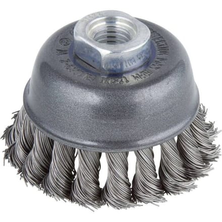 Wolfcraft Staaldraad-komborstel WS getordeerd M14 Ø 75 mm 2125000 1 stuk(s)