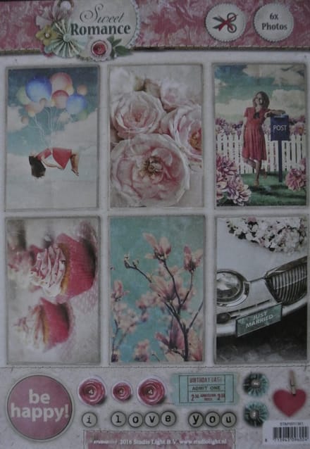 Studio light - Sweet Romance SL1361 - Stansvel/uitdrukvel - 1 stuks