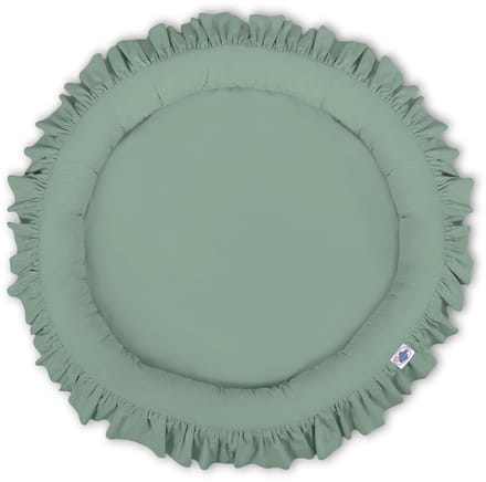 Nest met volant - pastelgroen