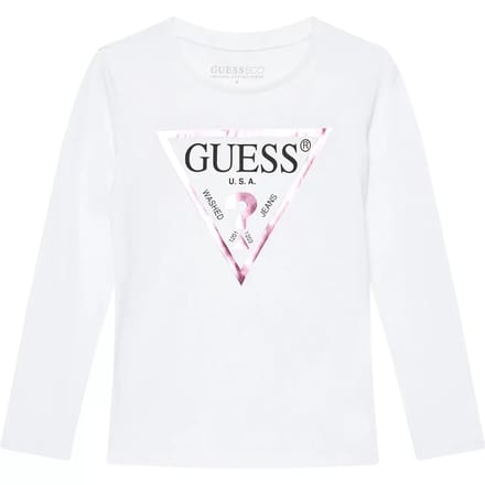 Meisjes-T-shirt met lange mouwen Guess Core