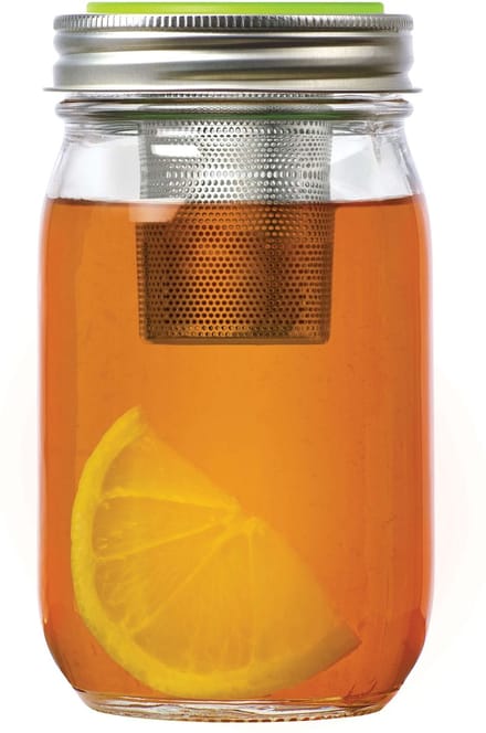 Jar Ware Thee-Infuser - Voor Mason Jars - Herbruikbare & Universele - Groen