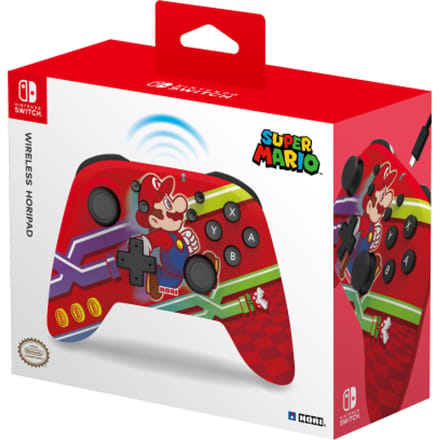 HORI - HORIPAD Draadloze Nintendo Switch Controller - Super Mario - Officieel gelicentieerd door Nintendo