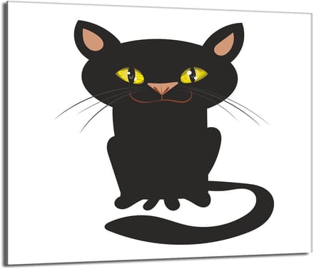 TMK ArtDeko - Serie - Glazen Beschermplaat - 60x52 - Kat