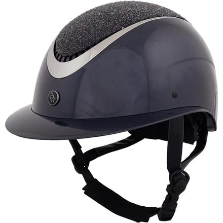 BR Rijhelm Thèta Glamourous Glossy 52/54 Navy/Gunmetal