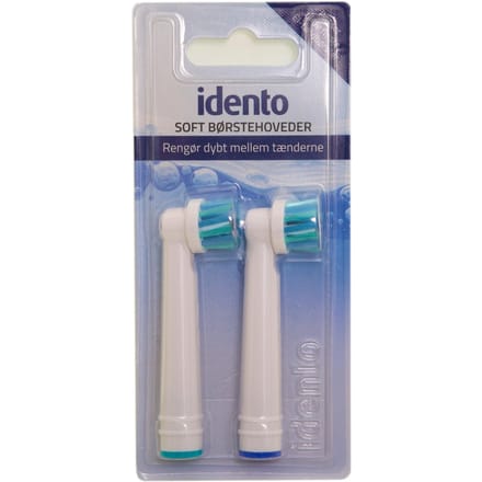 Idento Zachte Borstelkoppen 2 st