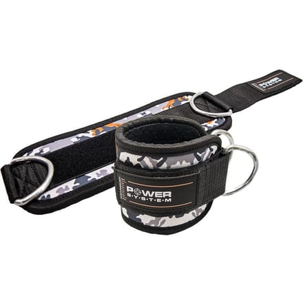 Sangles de cheville Power-system camouflage-marron