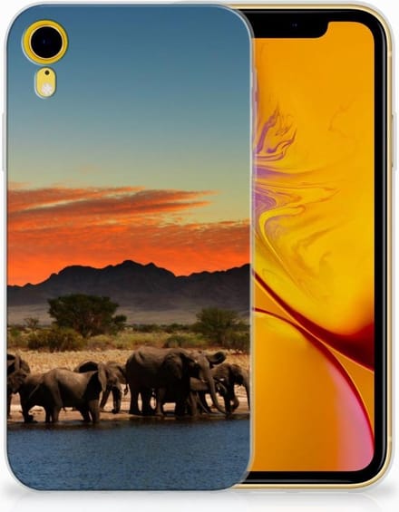 Apple iPhone Xr TPU Hoesje Olifanten