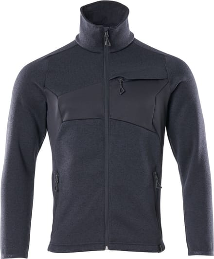 Mascot Accelerate Gebreide trui met rits 18105-951 - donkermarine - XL