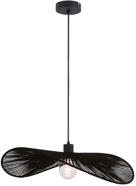 Toolight App1831-1Cp Hanglamp - Zwart - 60X60X16,5Cm