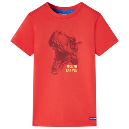 vidaXL - Kindershirt - 104 - rood