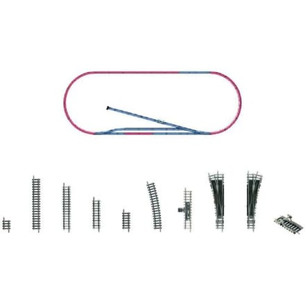 N Minitrix rails 14311 Uitbreidingsset 1 set(s)