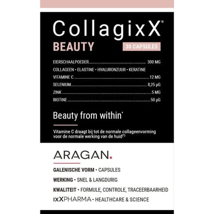 ixX Pharma CollagixX BEAUTY | Huid, Schoonheid, Rimpels 30 Capsules (ouwels)